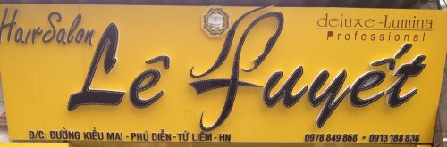bien led, bien quang cao, bien led salon tóc