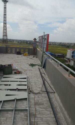 Thi công biển quảng cáo Nhà Nghỉ