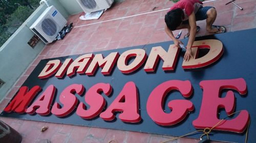 Biển quảng cáo Massger đẹp