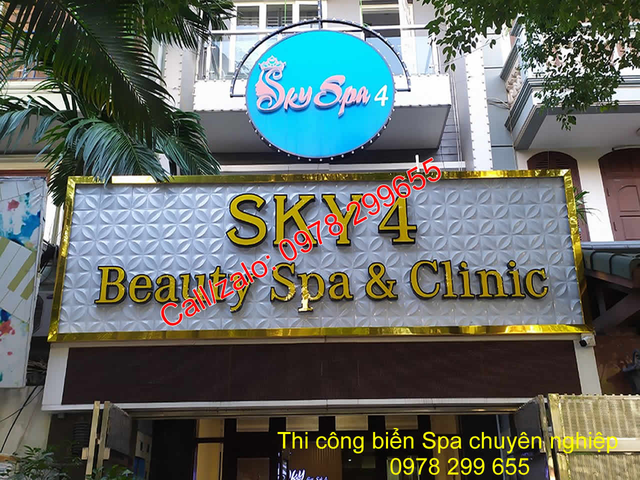 Biển quảng cáo beauty spa
