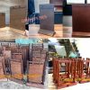 kệ menu đế gỗ nhà hàng 2 rẻ